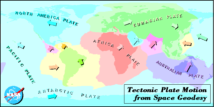 Worlds Tectonic Plates