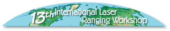 2002 International Laser Ranging Workshop banner