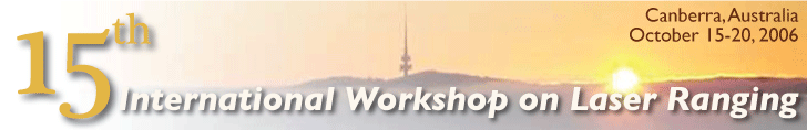 15th International Workshop on Laser Ranging Banner
